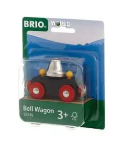 BRIO World Bell Wagon for Kids age 3 years and up. Compatible with all BRIO train sets