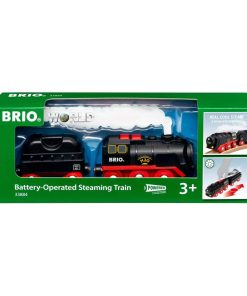 BRIO World - Battery-Operated Steaming Train | BRIO World Toy Trains