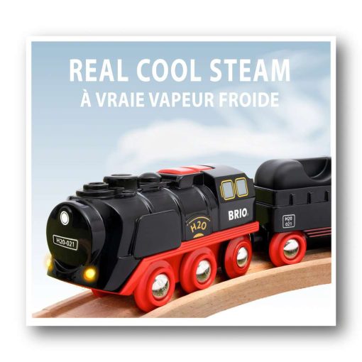 BRIO World - Battery-Operated Steaming Train | BRIO World Toy Trains - Image 7