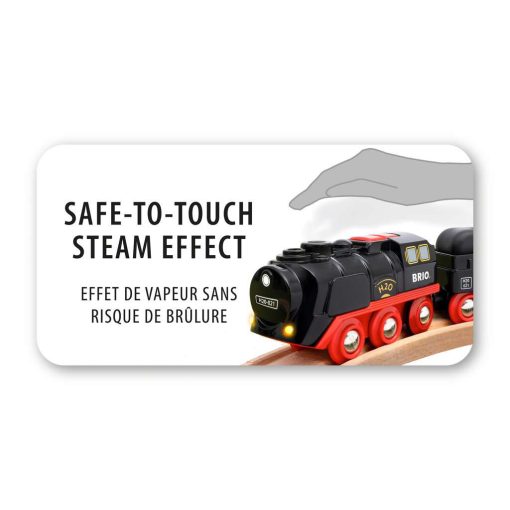 BRIO World - Battery-Operated Steaming Train | BRIO World Toy Trains - Image 5