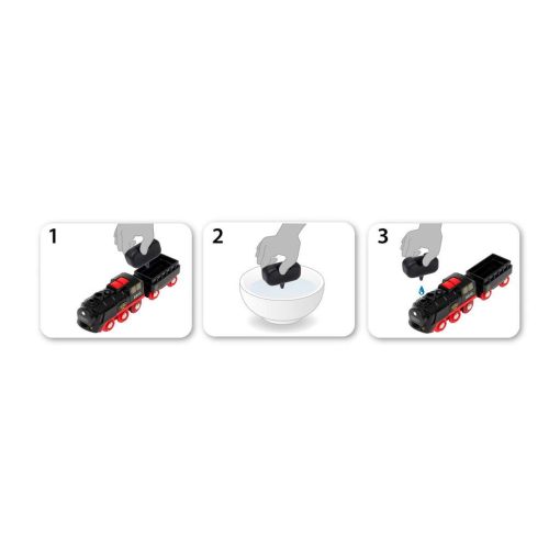 BRIO World - Battery-Operated Steaming Train | BRIO World Toy Trains - Image 4