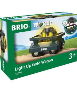 Light Up Gold Wagon