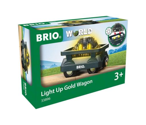 Light Up Gold Wagon