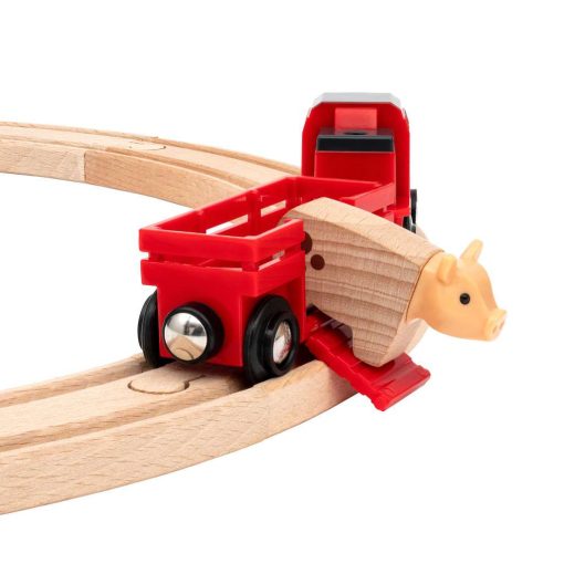 BRIO World Farm Animal Train Set for Kids age 3 years and up. Compatible with all BRIO train sets - Image 6