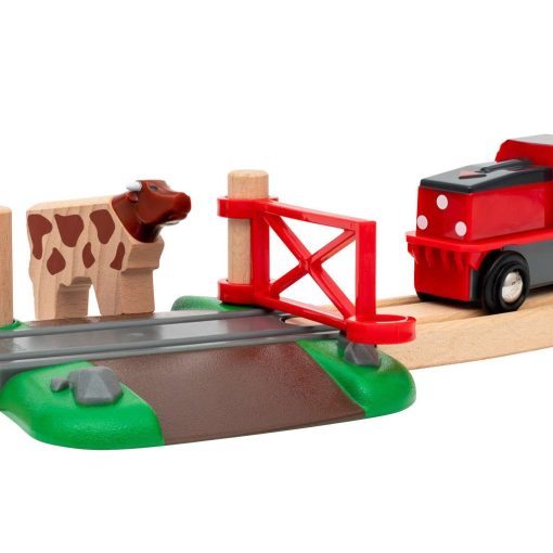 BRIO World Farm Animal Train Set for Kids age 3 years and up. Compatible with all BRIO train sets - Image 4