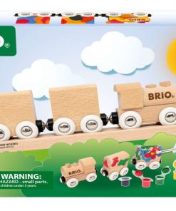 BRIO – Paint Train | Wooden DIY Customizable Toy Train for Kids Aged 5 Years Up