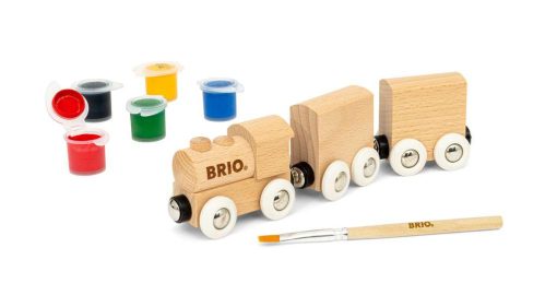 BRIO – Paint Train | Wooden DIY Customizable Toy Train for Kids Aged 5 Years Up - Image 7