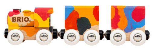 BRIO – Paint Train | Wooden DIY Customizable Toy Train for Kids Aged 5 Years Up - Image 2