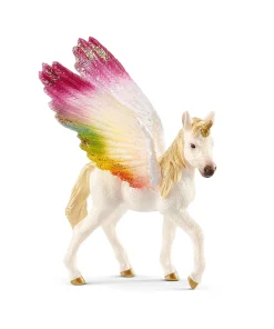 Winged Rainbow Unicorn Foal