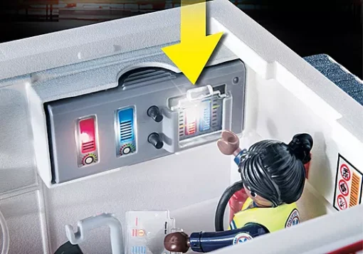 PLAYMOBIL - Rescue Vehicles: Ambulance with Lights and Sound - Image 6