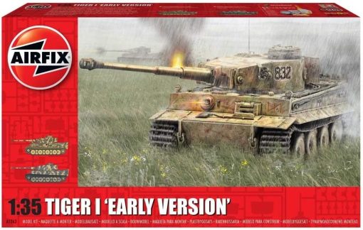Airfix Tiger I Early Version 1:35 WWII Military Tank - Image 8