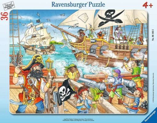 Children Frame Puzzle Attack Der Pirates 36 Pc