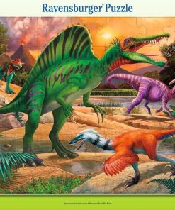 Children Frame Puzzle Dinosaurs Spinosaurus 42pc