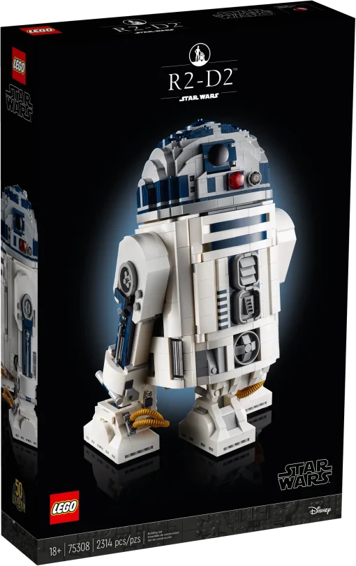 Collectible LEGO® Star Wars™ R2-D2 build-and-display model - Image 2