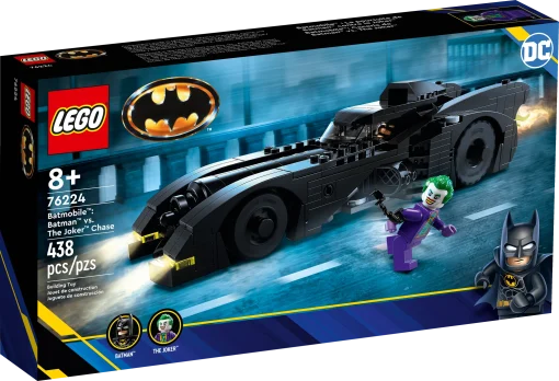 LEGO® DC Batmobile™: Batman™ vs. The Joker™ Chase 76224 Building Toy Set (438 Pieces) - Image 2