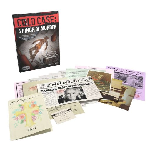 Think Fun Cold Case: A Pinch of Murder – A Murder Mystery Game in A Box for Ages 14 and up - Image 3