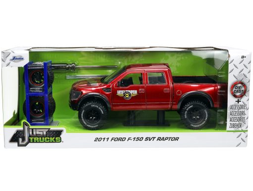 Jada 1/24 "Just Trucks" with Rack - 2011 Ford F-150 SVT Raptor - Image 2