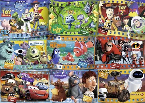 Disney Pixar Collection: Disney-Pixar Movies - 1000 Pieces Puzzle - Image 2