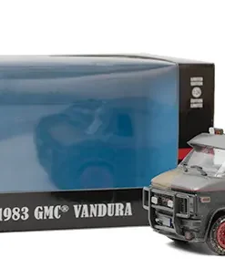 Greenlight 1/24 A-Team 1983 GMC Vandura Van Weathered Version with Bullet Holes