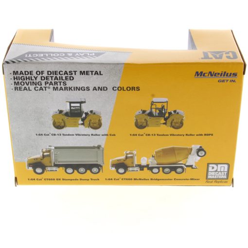 1:64 Cat® CT660 McNeilus Bridgemaster Concrete Mixer, Metal Construction Series - Image 7