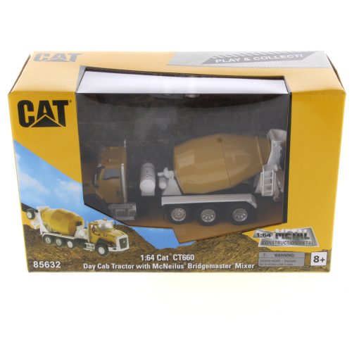 1:64 Cat® CT660 McNeilus Bridgemaster Concrete Mixer, Metal Construction Series - Image 6