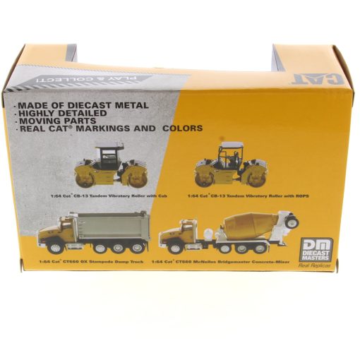 1:64 Cat® CT660 OX Stampede Dump Truck, Metal Construction Series - Image 4