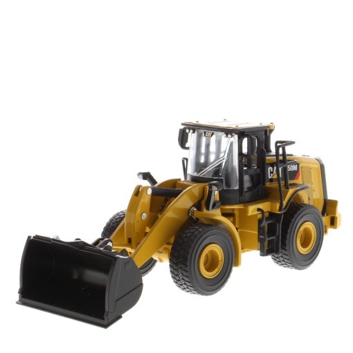 1:64 Cat® 950M Wheel Loader Long Fork & Bucket (2 Logs Included), Metal Construction Series - Image 2
