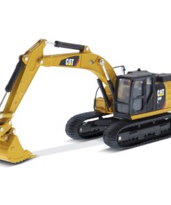 1:64 Cat® 320F L Hydraulic Excavator With 5 New Work Tools, Metal Construction Series