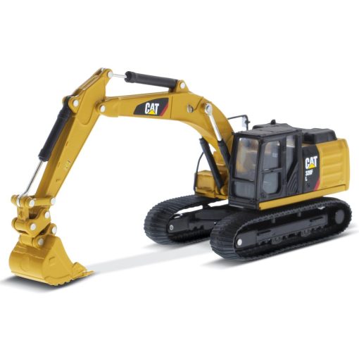 1:64 Cat® 320F L Hydraulic Excavator With 5 New Work Tools, Metal Construction Series