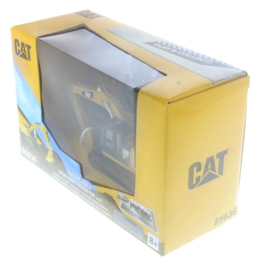1:64 Cat® 320F L Hydraulic Excavator With 5 New Work Tools, Metal Construction Series - Image 3