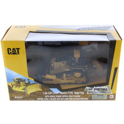 1:64 Cat® D11 Dozer with 2 Blades and Rear Rippers, Metal Construction Series - Image 3