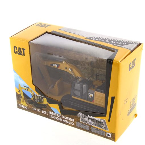 1:64 Cat® 320F L Hydraulic Excavator, Metal Construction Series - Image 3