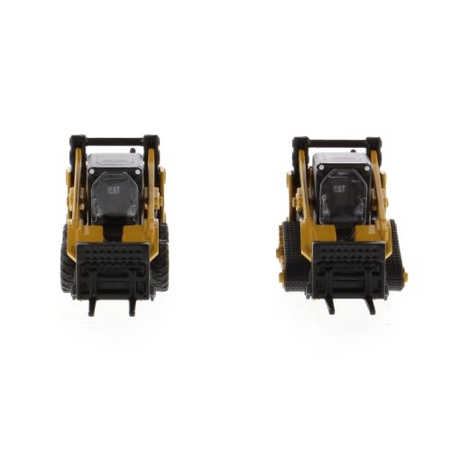1:64 Cat® 272D2 Skid Steer Loader and Caterpillar 297D2 Compact Track Loader, Metal Construction Series - Image 9
