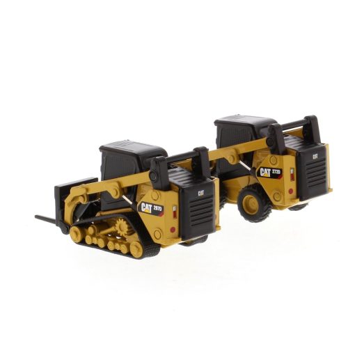 1:64 Cat® 272D2 Skid Steer Loader and Caterpillar 297D2 Compact Track Loader, Metal Construction Series - Image 7