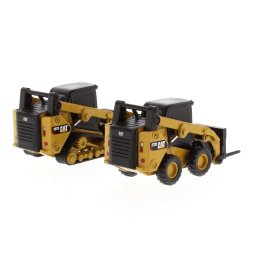 1:64 Cat® 272D2 Skid Steer Loader and Caterpillar 297D2 Compact Track Loader, Metal Construction Series - Image 5