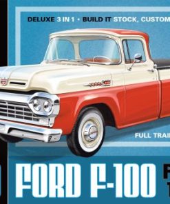 AMT 1960 Ford F-100 Pickup w/Trailer 1:25 Scale Model Kit