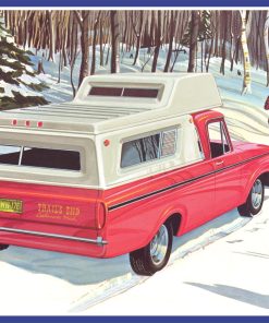 AMT 1963 Ford F-100 Camper Pickup 1:25 Scale Model Kit