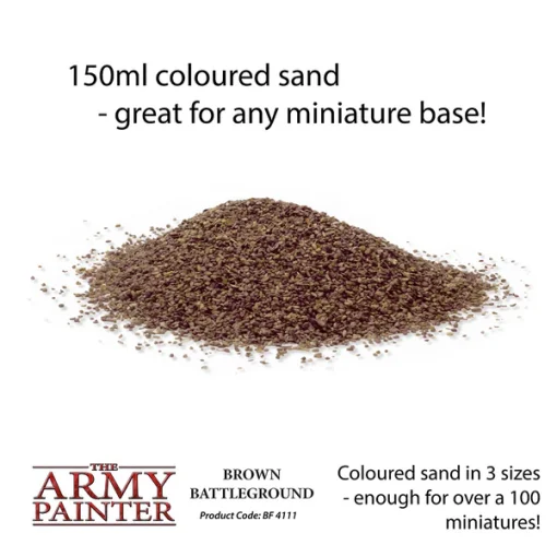 The Army Painter – Battlefield Basing - Brown Battleground - Image 2
