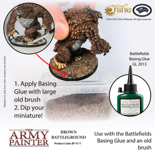 The Army Painter – Battlefield Basing - Brown Battleground - Image 3