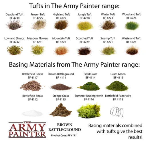 The Army Painter – Battlefield Basing - Brown Battleground - Image 6