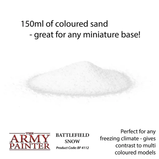 The Army Painter – Battlefield Basing - Snow - Image 2