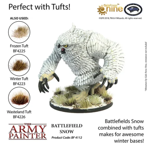 The Army Painter – Battlefield Basing - Snow - Image 4