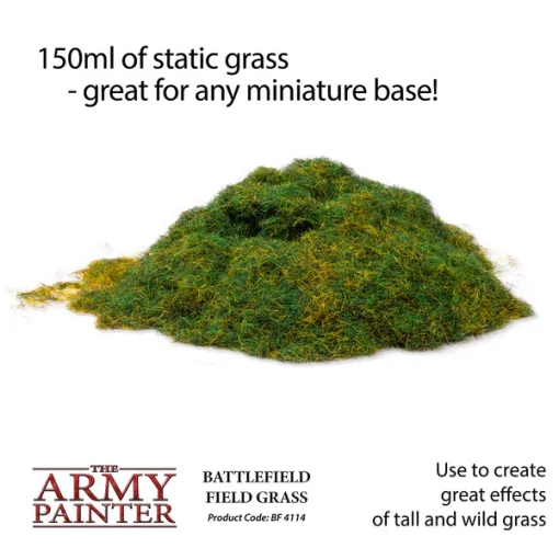 The Army Painter – Battlefield Basing - Field Grass - Image 2