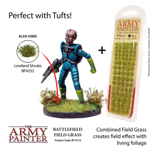 The Army Painter – Battlefield Basing - Field Grass - Image 4