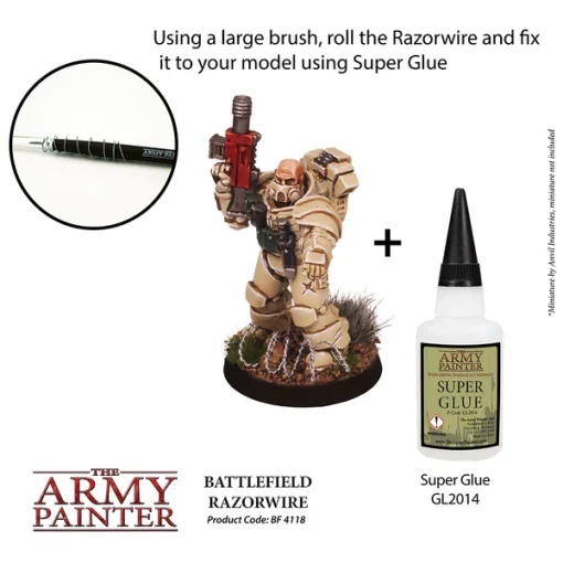 The Army Painter – Battlefield Basing - Battlefield Razorwire - Image 3