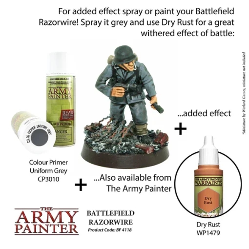 The Army Painter – Battlefield Basing - Battlefield Razorwire - Image 4