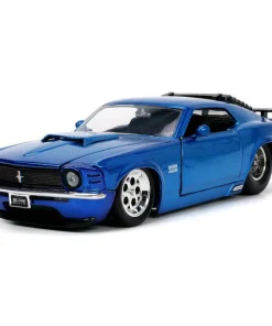Jada Toys 1/24 1970 Ford Mustang Boss 429 Hardtop Blue
