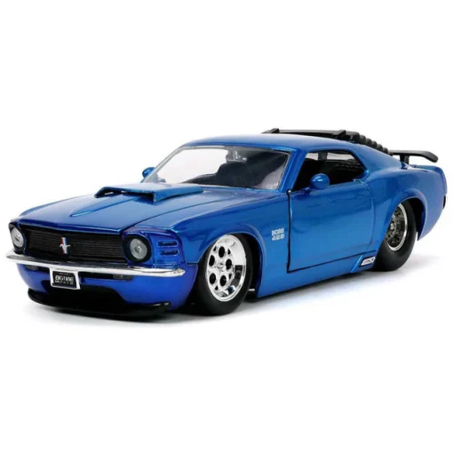 Jada Toys 1/24 1970 Ford Mustang Boss 429 Hardtop Blue