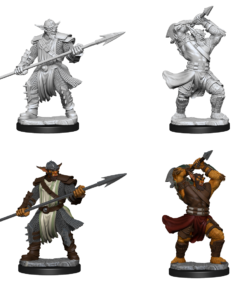 Critical Role Unpainted Minis - Bugbear Fighter Male - Wave 1