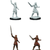 Critical Role Unpainted Minis - Human Empire Fighter Female - Wave 1